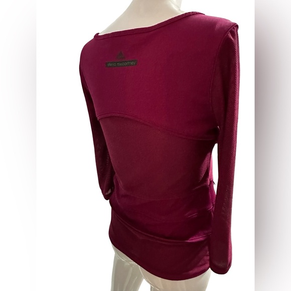 Stella McCartney Long Sleeve Mesh-Panel Top – Size Medium - Picture 4 of 8
